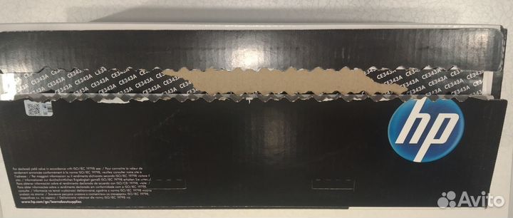 Картриджи CE341A CE342A CE343A