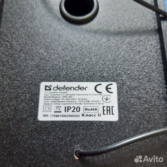 Колонки defender SPK 250