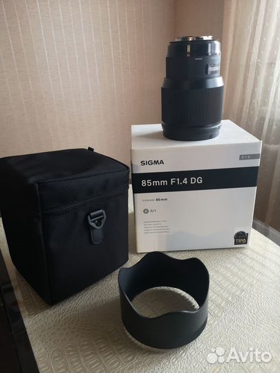 Объектив sigma 85 1.4 art canon