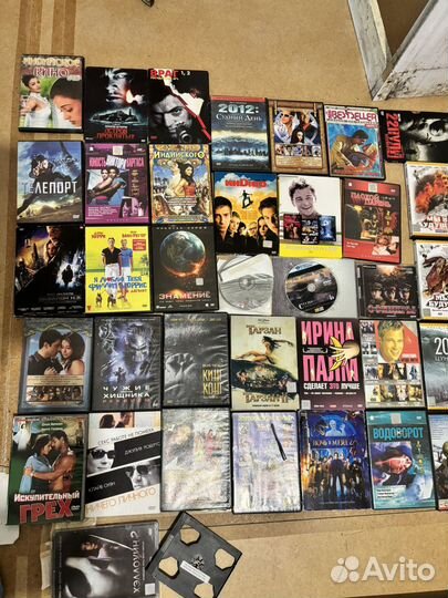 Диски фильмы, музыка, игры