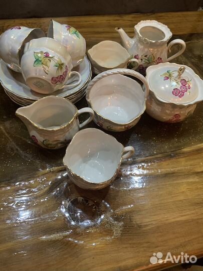 Чайный сервиз фарфор Коростень