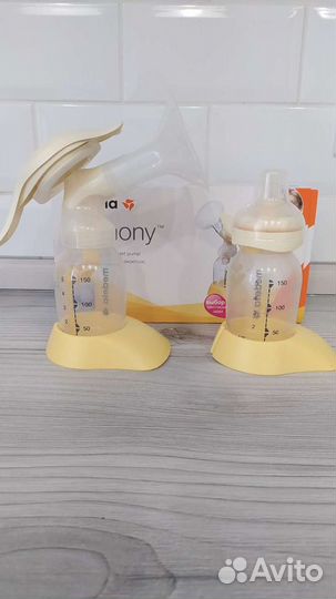 Молокоотсос ручной и Смартсоска medela