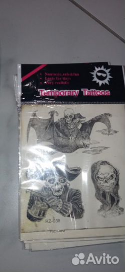 Наклейки,тату