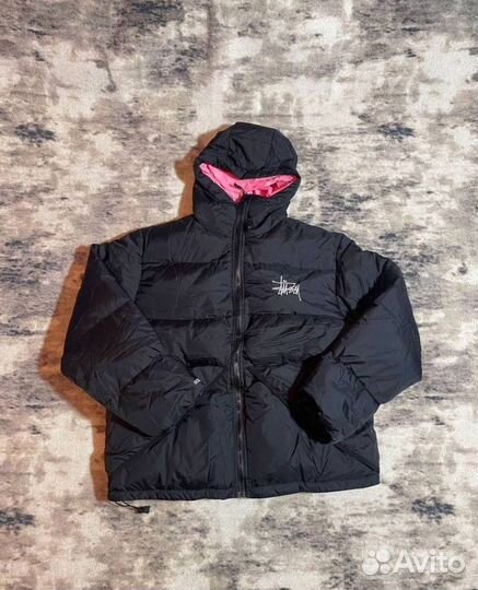 Пуховик stussy micro ripstop (цена реальная )