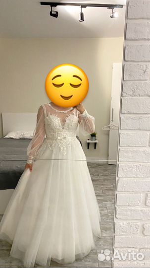 Свадебное платье пышное