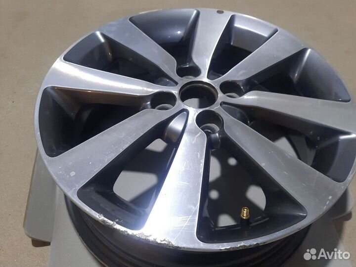 Литой диск r 16 kia rio