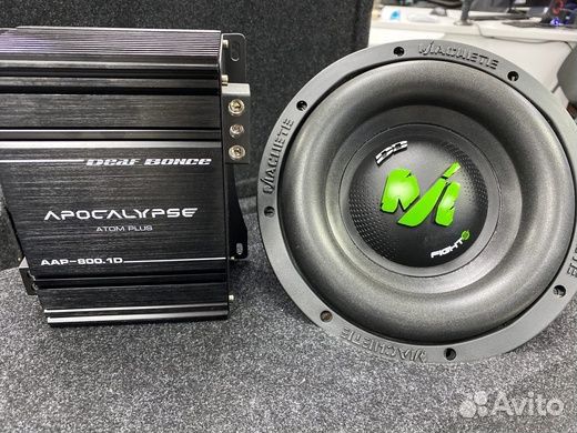 Комплект Alphard - сабвуфер + усилитель + короб