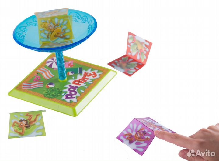 Веселье у бассейна. Настольная игра