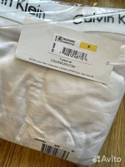 М,L,XL Боксеры 7 шт Calvin Klein Мужские оригинал