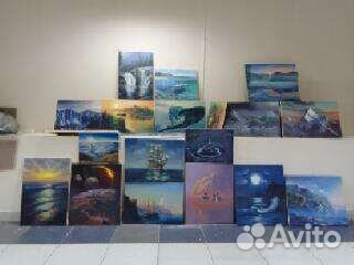 Картина маслом на холсте