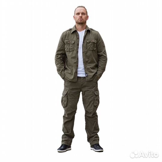 56775 Брюки M65 Casual Cargo оливковый