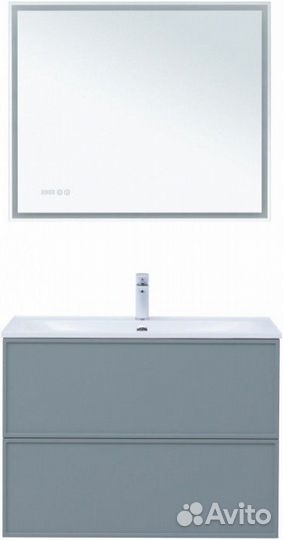 Мебель для ванной Aquanet Арт 90 мисти грин