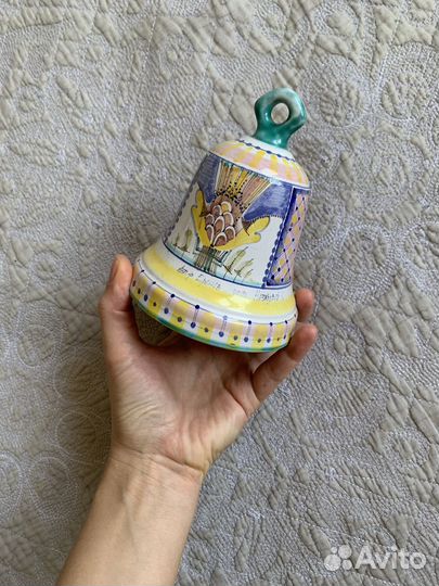 Большой колокольчик майолика