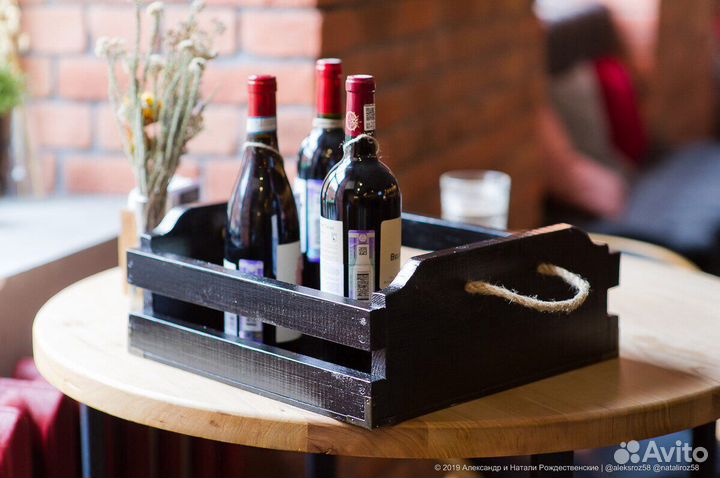 Ящики для вина или подарочных наборов