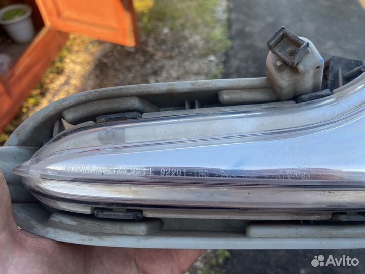 Фара противотуманная левая hyundai solaris