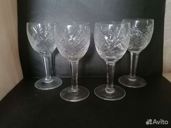 Рюмка на ножке хрусталь СССР