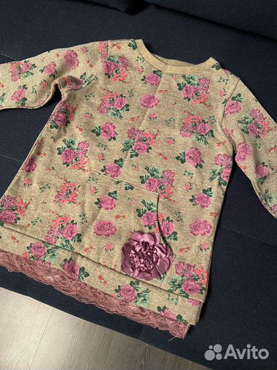 Детская кофта 128 см смесовая ткань