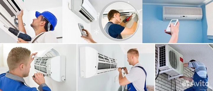 Сплит-системы с монтажом