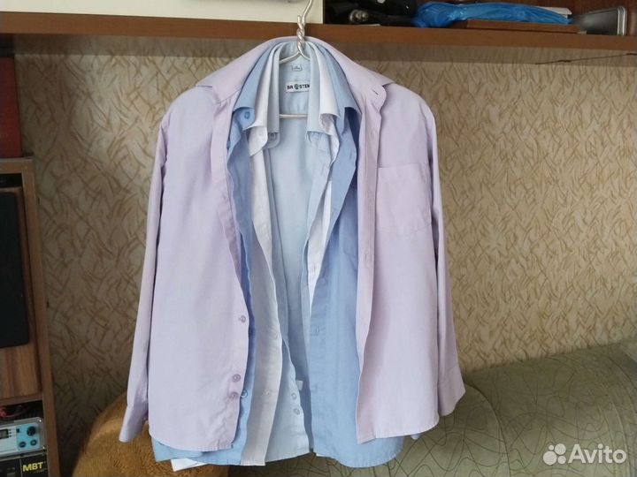 Рубашки на мальчика 134- 140