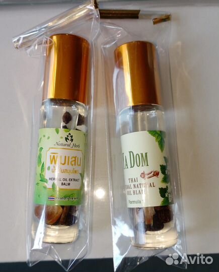 Ингалятор масляный тайский бальзам ароматический 1