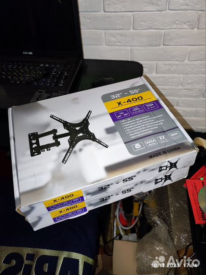 Кронштейн для телевизора наклонно поворотный