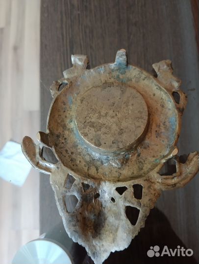 Пепельница бронза