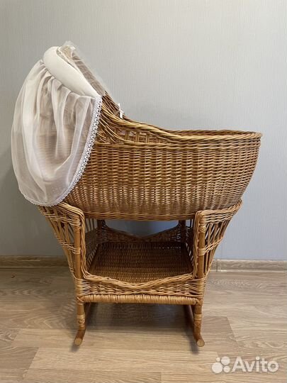 Люлька колыбель плетеная