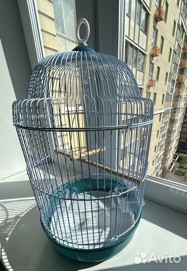 Клетка для попугая triol