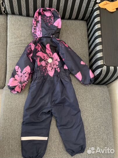 Зимний комбинезон для девочки 98