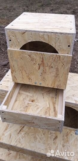 Гнездо для кур с яйцесборником