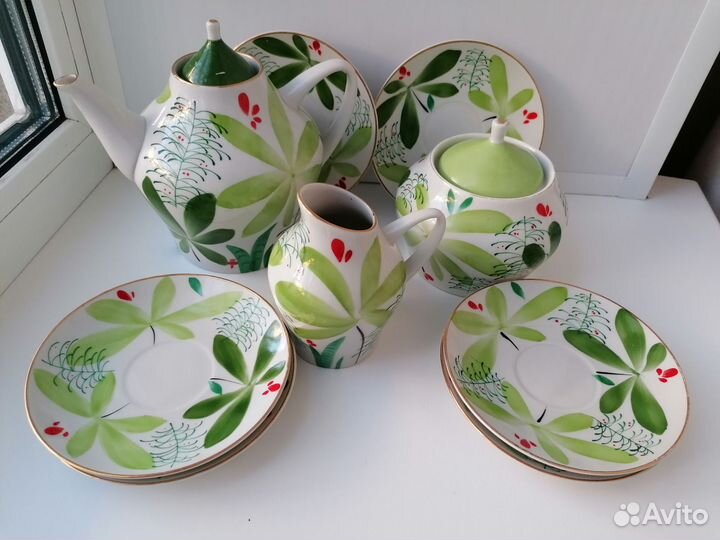 Чайный сервиз лфз фарфор