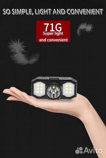 Фонарь удобный LED