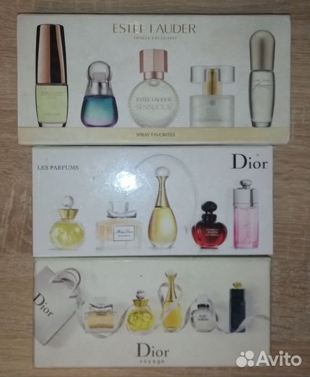 Пустые флаконы от духов для коллекции