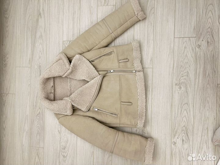 Дубленка женская 44