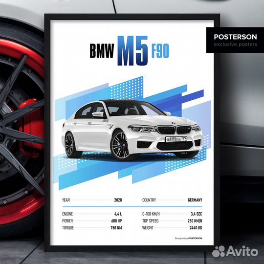 Постеры с автомобилями