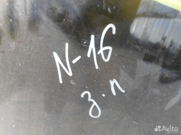 Стекло двери задней левой Nissan Almera N16 2000-2