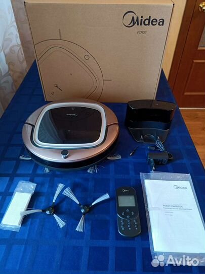 Робот-пылесос Midea VCR07 (на запчасти или ремонт)