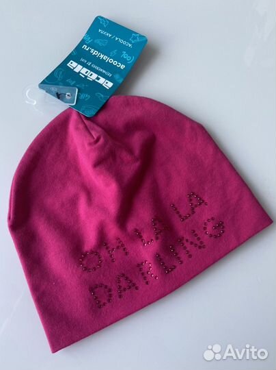 Шапочка для девочки размер 52 (s)
