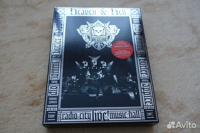 Heaven & Hell Live. Radio City Music Hall DVD+2CD купить в Мытищах |  Электроника | Авито