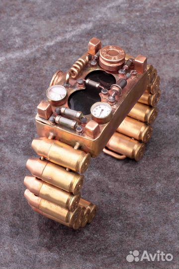 Часы стимпанк наручные