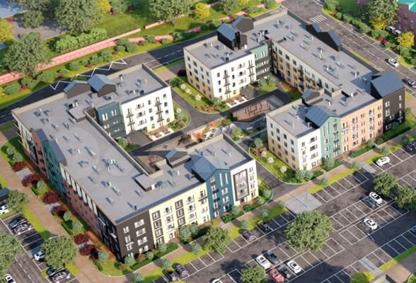 2-к. квартира, 58 м², 2/4 эт.