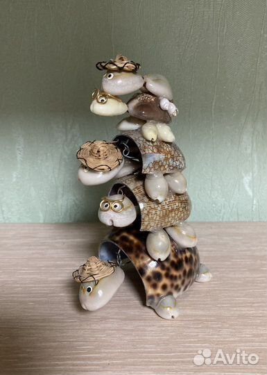 Черепашки из ракушек