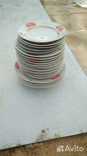 Тарелки много СССР