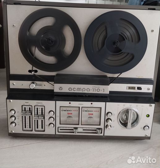Катушечный магнитофон астра110