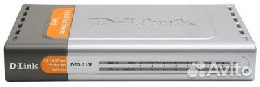 Коммутатор (switch) D-link DES-2108