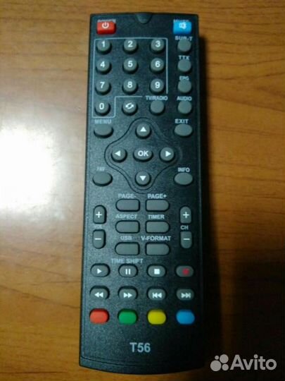 Пульт World Vision T56 для приемников DVB T2
