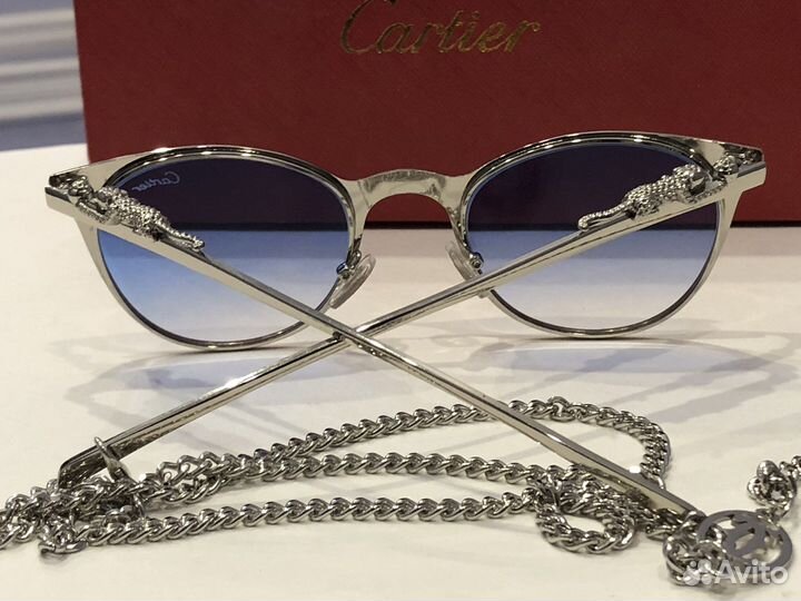 Солнцезащитные очки cartier, новые