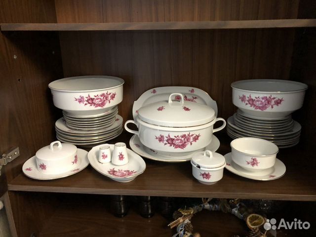 Новый с хранения столовый сервиз 1975г