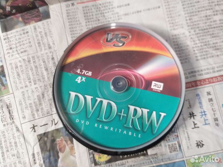 Болванка DVD+RW