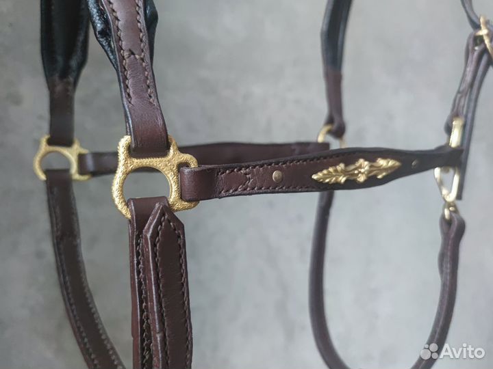 Недоуздок из натуральной кожи